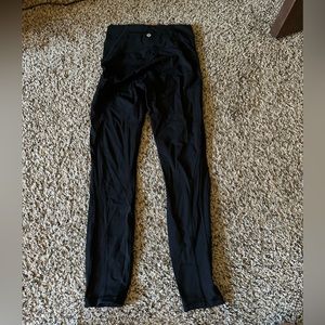 Black lulu lemon leggings size 4